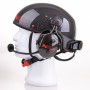 N'Volo Casque en carbone avec headsets double jacks PELTOR OPTIME II