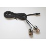 Alphatec cordon socle DoubleJack pour intercom ICA12 ICA13