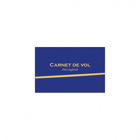 Cépaduès Carnet de vol-Pilote logbook Version Bleue