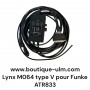 Interface LYNX Alimentée pour radio FUNKE ATR833 M064 type V