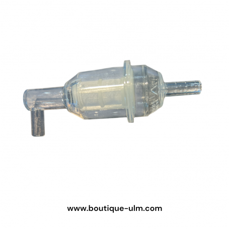 Filtre carburant coudé 90°