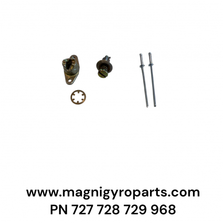 Magni Kit 1/4 de tour pour fixation capot