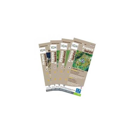 IGN OACI 2024 4 cartes