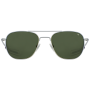 Lunettes de Soleil Original Pilot Matte Silver - American Optical